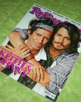Rolling Stone n° 44 (Johnny Depp Keith Richards)