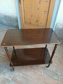 tavolino a due piani/carrello vintage