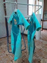 muta bambino piscina-mare