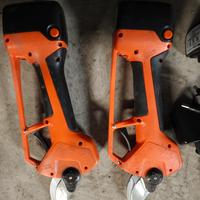 coppia di forbici potatura elettrica titania
