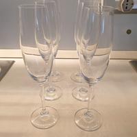 bicchieri flute e coppette