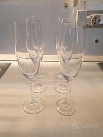 bicchieri flute e coppette