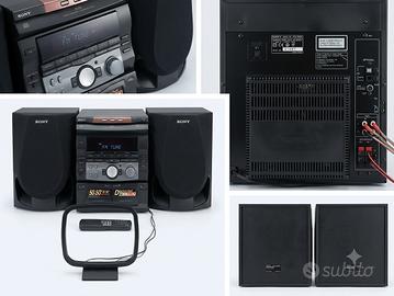 Stereo Sony MHC-R500 completo di casse, antenna