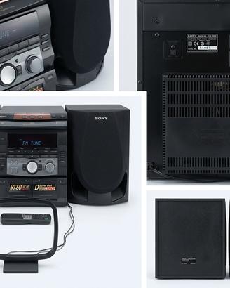 Stereo Sony MHC-R500 completo di casse, antenna