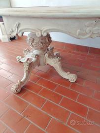 TAVOLO TONDO SHABBY ALLUNGABILE 