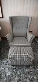 poltrona IKEA strandmon 