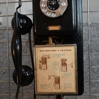 telefono pubblico gettoni vintage