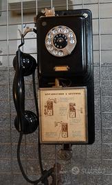telefono pubblico gettoni vintage