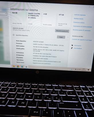 Hp Pavillion Power laptop gaming