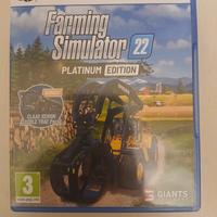Farming simulator 22  platinum edition per ps5