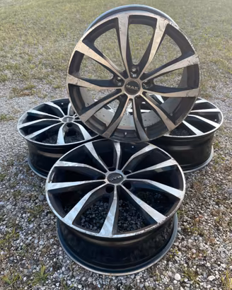 4 Cerchi 19" MAK Wolf  om.KBA/NAD x Nissan e altri