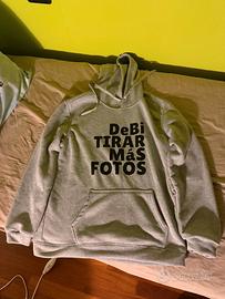 Felpa Bad Bunny DTMF Grigia
