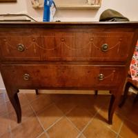 Comò, comoncino in note interrsiato Luigi XVI 1800