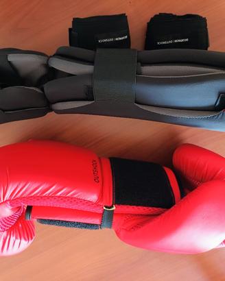 Set protezioni per Mma Boxe Arti marziali 