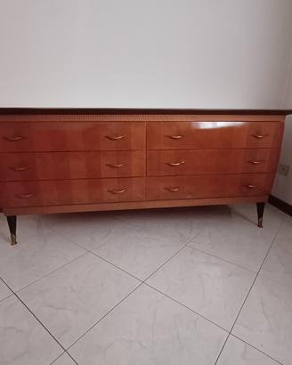 como' con specchio in palissandro