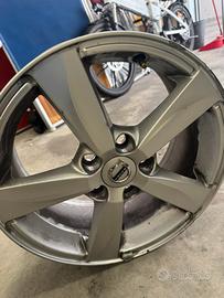 Kit 4 cerchi in lega originale volvo 5 razze da 16