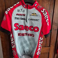 Maglia ciclismo Saeco 