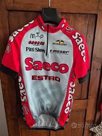 Maglia ciclismo Saeco 