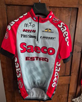 Maglia ciclismo Saeco 