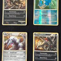 4 carte Pokémon