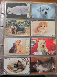 Lotto schede telefoniche giapponesi NTT anni ’90