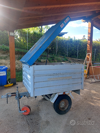 Rimorchio appendice con documenti