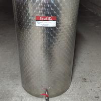 Serbatoio in acciaio inox 500 litri