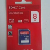 Scheda SD Sandisk SDHC 8GB