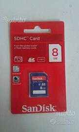 Scheda SD Sandisk SDHC 8GB