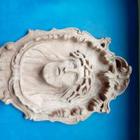 quadro Gesù Cristo intagliato a mano