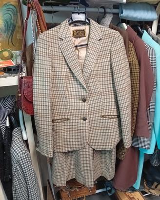 Tailleur vintage coordinato (giacca + gonna) DAKS 