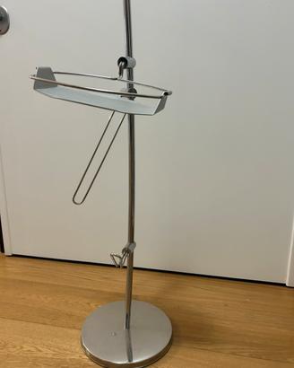 Base con porta asciugamani, porta sapone e rotolo