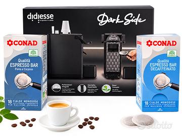 Macchina Caffè Didiesse Dark Side + Cialde - NUOVA