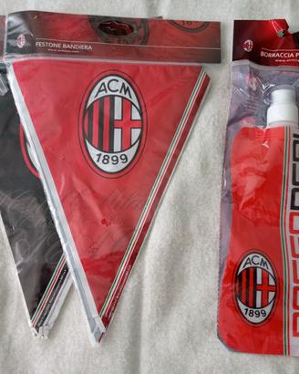 Borraccia + Festoni Milan NUOVI