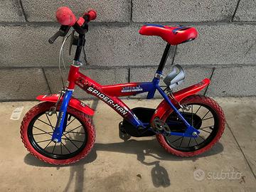 Bicicletta Spiderman bambino