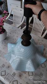 Lampadario in vetro 
