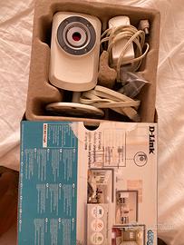 D-link telecamera wi-fi dcs-932L visione notturna