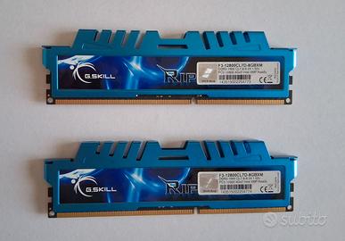 G.Skill DDR3 8Gb ( 2x4Gb ) F3-12800 CL7 XPM Ripjaw