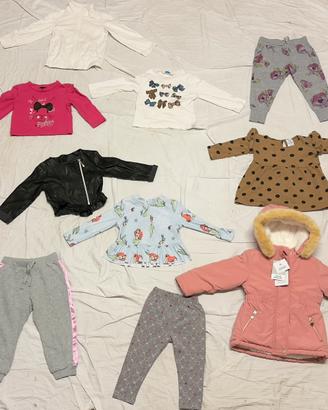 Abbigliamento inverno/primavera bimba 18-24 mesi!