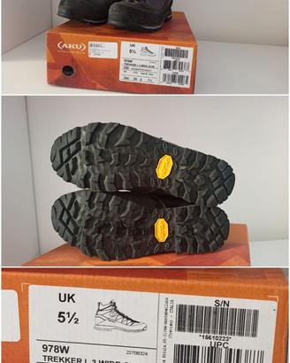 Scarponi tag. 39 DONNA Aku trekker lite 3 GTX Wide