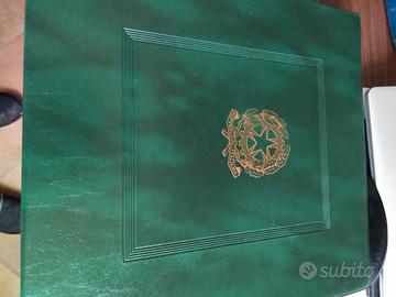 album con custodia  con fogli da 1980 al 89