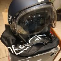 Casco Momo fighter XL fgtr evo blu matto grigio