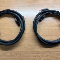 Cavi audio e alimetazione professionali dj/service