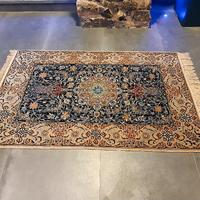 Tappeto persiano Isfahan trama seta