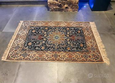 Tappeto persiano Isfahan trama seta