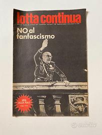 LOTTA CONTINUA numero 15 - 5 OTTOBRE 1971