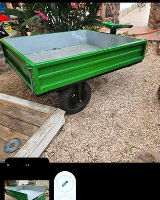 carrello completamente restaurato