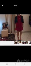 Vestito rosso marca Mangano