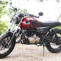 BLACK FRIDAY SCRAMBLER FB.Mondial SPARTAN 250 RED