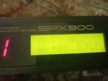 PROCESSORE EFFETTI YAMAHA SPX-900